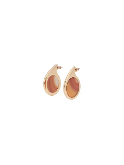 Panconesi Earrings "dusk" In Gold
