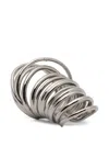 Panconesi Multi-hoop Cuff Earrings In Metallic