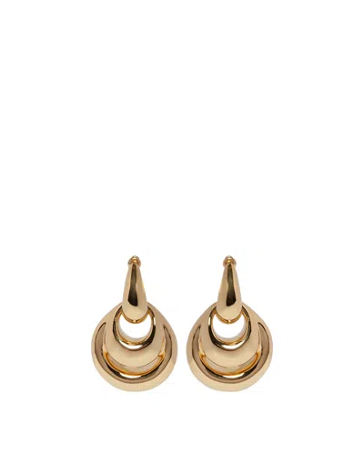 Panconesi Gold Blow Up Drop Earrings