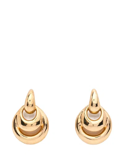 Panconesi Hoop Earrings In Gold