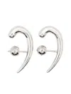 Panconesi Hoop Earrings In Metallic