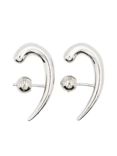 Panconesi Hoop Earrings In Metallic