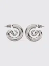 Panconesi Extra Small Serpent Earrings In Silver
