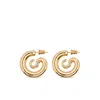Panconesi Small Serpent Hoops Earrings In Gold