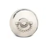 Panconesi Lamina Barbell Brooch In Metallic