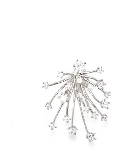 Panconesi Kismet Crystal-embellished Earrings In Silver