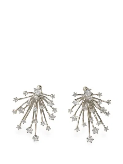 Panconesi Kismet Zircon Earrings In Metallic