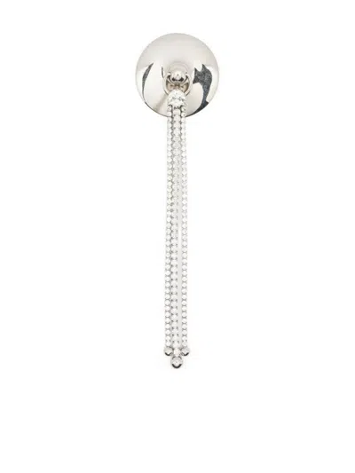 Panconesi Lamina Brooch In Metallic