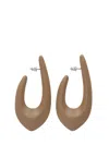 Panconesi Large Drop-shaped Earrings In Gold