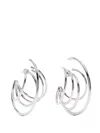 Panconesi Orbit Earrings In Silver