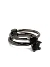 Panconesi Layered Ring In Black