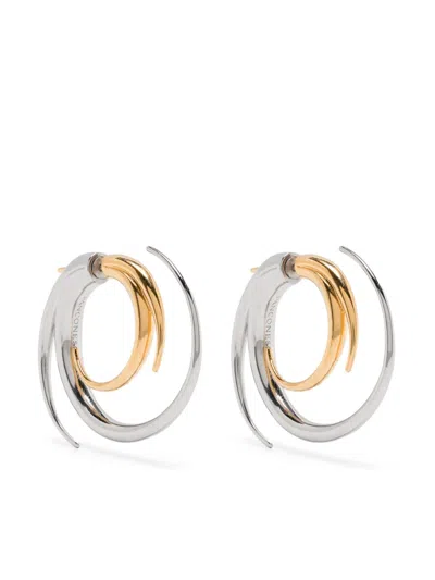 Panconesi Mdium Vortice Earrings In Silver