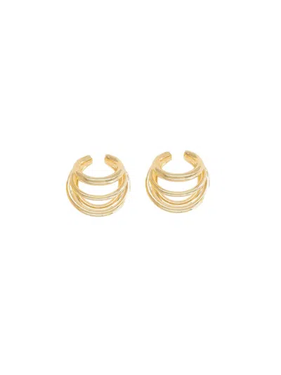 Panconesi Mini Glamorous Women's Earrings In Brown