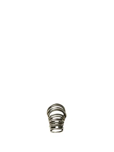 Panconesi Multi-hoop Ear Cuff In Metallic