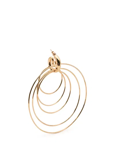 Panconesi Multi-hoop Earrings In Gold