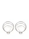 Panconesi Multi-hoop Sculptural Earrings In Gold