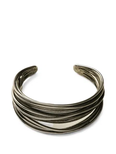Panconesi Multi-strand Cuff Bracelet In Silver