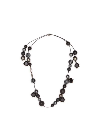 Panconesi Night Sky Holiday Necklace In Brown