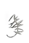 Panconesi Orbit Ear Cuff In Silver