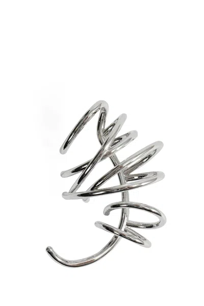 Panconesi Orbit Ear Cuff In Silver