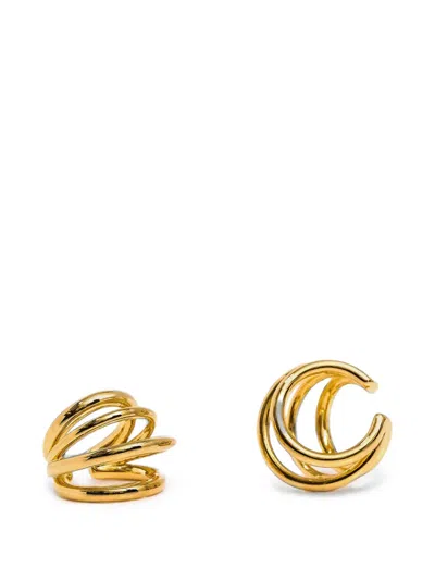 Panconesi Orbit Helix Ear Cuffs In Gold
