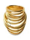 Panconesi Orbit Multi Ring In Gold