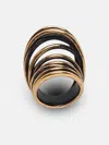 Panconesi 'orbit Multi Ring' Gold Copper Ring In Gold