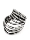 Panconesi Orbit Multi-band Ring In Silver