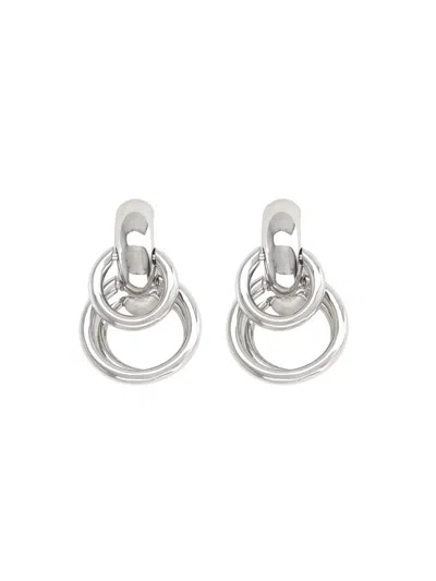Panconesi Orecchini "huggies" In Silver