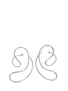 Panconesi P Continua Earrings Large In Metallic