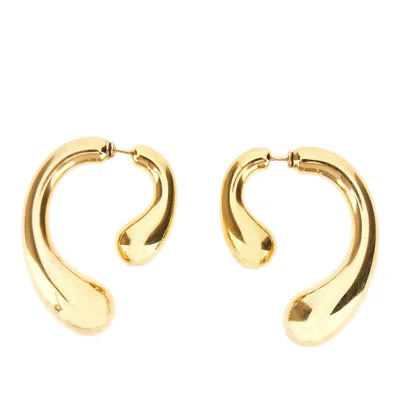 Panconesi 'p' Earrings In Gold