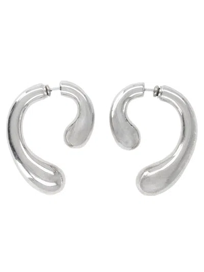 Panconesi P Earrings Small In Gray