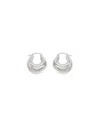 Panconesi P Earrings Small In Silver