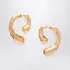 Panconesi P Earrings In Gold
