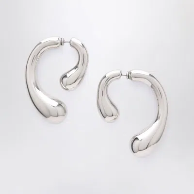 PANCONESI PANCONESI P SILVER EARRINGS