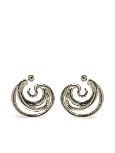 Panconesi Polished-finish Earrings In Metallic