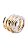 Panconesi Ring Metallic "orbit" In Metallic