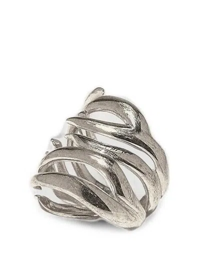 Panconesi Ritorto Ear Cuff In Silver