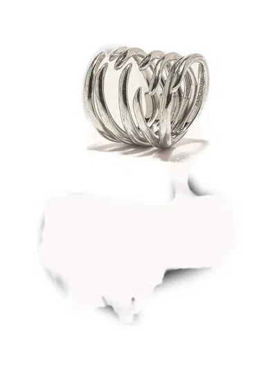 Panconesi Ritorto Twisted Ring In Silver
