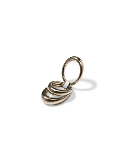 Panconesi Sculptural Gold Triptych Blow Up Ring