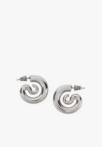 PANCONESI SERPENT HOOP EARRINGS