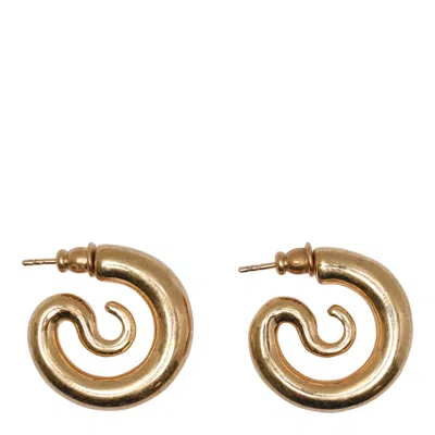 Panconesi Serpent Hoops Extra Small Earrings In Gold