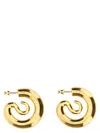 Panconesi Ssense Exclusive Gold Serpent Earrings