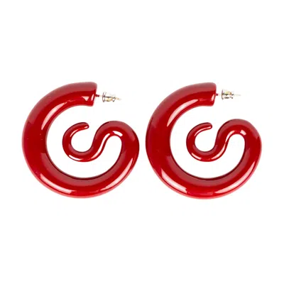 Panconesi Serpent Hopps Medium In Red In Rosso