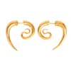 Panconesi Serpent Piercing Plug - Gold In Oro