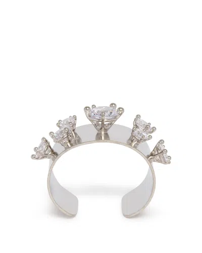 Panconesi Silver Armour Diamond Ring