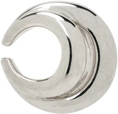 Panconesi Blow Up Ear Cuff In Silver