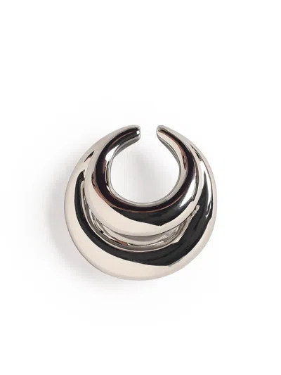 Panconesi Silver Copper Blow Up' Earcuff