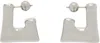 Panconesi Silver Cubo Earrings In Silver