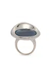 Panconesi Silver Dusk Ring In Metallic